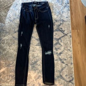 00R- Hollister Low Rise Jean Legging Crop